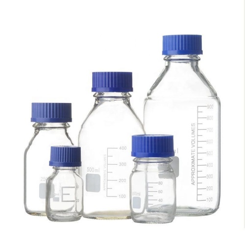 Factory Price Clear Amber Anti-corrosion Wide Mouth Laboratory Glass Reagent Bottle